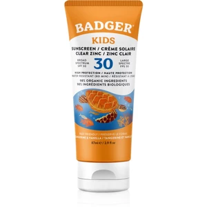 Badger Sun dětský krém na opalování SPF 30 87 ml