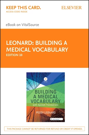 Building a Medical Vocabulary - E-Book