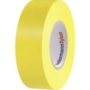Izolační páska HellermannTyton HelaTape Flex 15 710-00153, (d x š) 20 m x 19 mm, žlutá, 1 ks