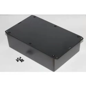 Univerzální pouzdro Hammond Electronics 1591XXFFLBK 1591XXFFLBK, 221 x 150 x 64 , ABS, černá, 1 ks