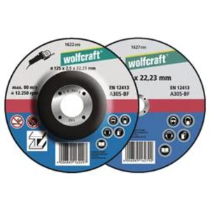 Řezný kotouč lomený Wolfcraft 1622300 Průměr 125 mm 5 ks