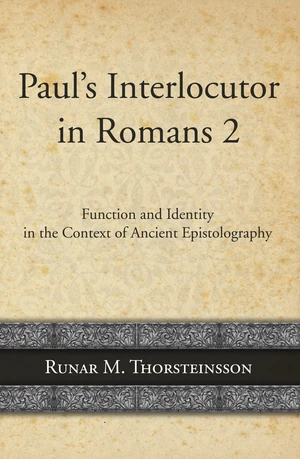 Paulâs Interlocutor in Romans 2