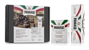 Proraso Darčekový set krému a balzamu po holení Proraso White pre citlivú pokožku - zelený čaj