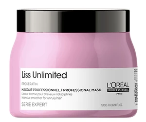 Uhlazující maska pro nepoddajné vlasy Loréal Professionnel Serie Expert Liss Unlimited - 500 ml - L’Oréal Professionnel + dárek zdarma