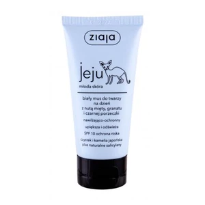 Ziaja Jeju White Face Mousse Moisturiser SPF10 50 ml denný pleťový krém W na veľmi suchú pleť; na dehydratovanu pleť; na problematickú pleť s akné