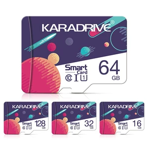 Karadrive 64G Class 10 U1 TF Card Memory Card 32G 128G 256GB 512G TF Flash Card Smart Card