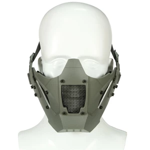WoSporT MA-95 Module Anti-shock Tactical Half Mask Suitable For AF Helmet Riding