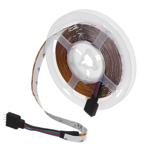 49FT 15M RGB LED Strip Light 3528 Waterproof/Non-waterproof Flexible Tape Lamp DC12V + 44Keys Remote Control + Power Sup