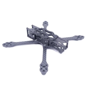 STEELE 5 220mm Wheelbase 5mm Arm Thickness Carbon Fiber X Type 5 Inch Freestyle Frame Kit Support Caddx Vista HD System