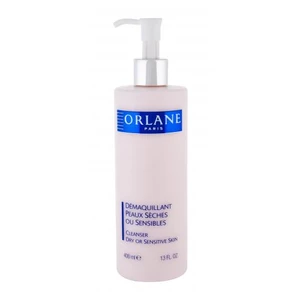 Orlane Cleansing Milk Dry Or Sensitive Skin 400 ml čistiace mlieko pre ženy na zmiešanú pleť; na citlivú a podráždenú pleť