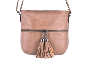 Dámská kabelka crossbody - taupe