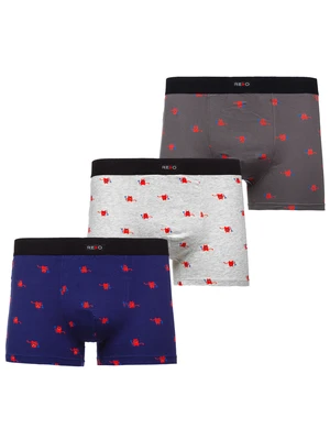 Pánske boxerky multikolor-4 Bolf G513 3 PACK