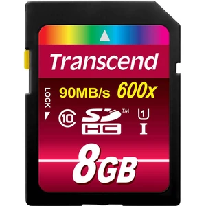 Transcend Ultimate pamäťová karta SDHC 8 GB Class 10, UHS-I