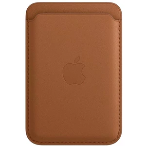 Kožená peňaženka Apple s MagSafe k iPhonu - hnedá (MHLT3ZM/A) peňaženka na smartfón • systém MagSafe • na iPhone 12, iPhone 12 Pro, iPhone 12 Pro Max 
