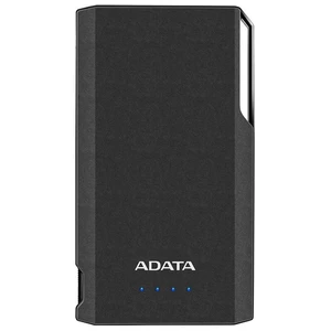 Power Bank ADATA S10000 10000mAh (AS10000-USBA-CBK) čierna powerbanka • kapacita 10 000 mAh • duálne konektory USB • LED signalizácia stavu zostávajúc