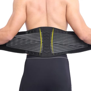 KALOAD Nylon Gym Fitness Adjustable Weightlifting Belt Waist Support Breathable Exercise Fitness Waist Brace