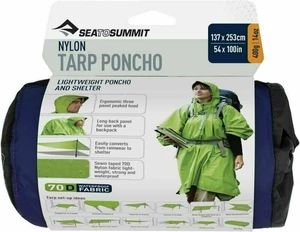 Sea To Summit Nylon Tarp Poncho 70D Blue Kurtka outdoorowa