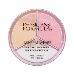 Physicians Formula Mineral Wear 3-In-1 Setting Powder 19,5 g púder pre ženy