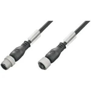 Upravený zástrčkový konektor pro senzory - aktory Weidmüller SAIP-M12GM12G-4-4.0V 2059750400 zásuvka, 10.00 m, 1 ks