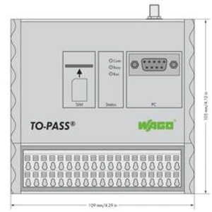 Modul dálkového ovládání pro PLC WAGO 761-110 761-110, 10 V/DC, 30 V/DC
