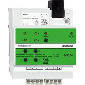Spínač pohonu Merten KNX Systeme, světle šedá, 649204, 1 ks