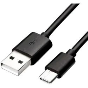 Kabel pro mobilní telefon Samsung EP-DG970BBE, [1x USB zástrčka (M) - 1x USB 3.1 zástrčka C ], 1.00 m, černá
