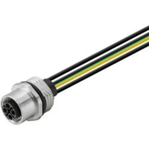 Upravený zástrčkový konektor pro senzory - aktory Weidmüller SAIE-M12B-3+PE-S-0.2U-M16 1467940000 1 ks