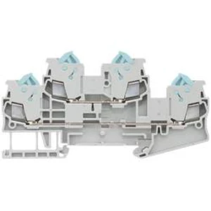 Dvojitá svorka přípojka IDC Siemens 8WH30200AE01, modrá, 50 ks