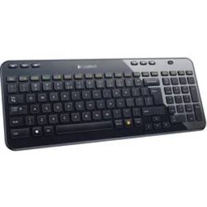 Klávesnice Logitech K360 Wireless Keyboard, černá