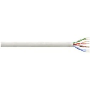 Síťový kabel F/UTP Cat 5e LogiLink CPV0014, nestíněný, 100 m, šedá
