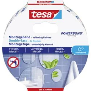 Montážní páska tesa TILES 77745-00000-00, (d x š) 5 m x 19 mm, akrylát, bílá, 1 ks