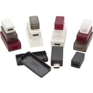 USB krabička Hammond Electronics 1551USB1BK, 35 x 20 x 15.5 , ABS, černá (RAL 9005), 1 ks