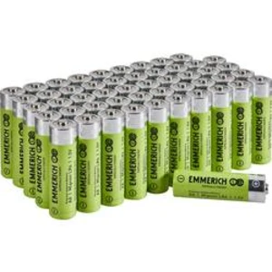Tužková baterie AA alkalicko-manganová Emmerich Industrial LR06 2900 mAh 50 ks