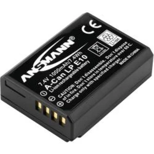 Akumulátor do kamery Ansmann náhrada za orig. akumulátor LP-E10 7.4 V 1000 mAh