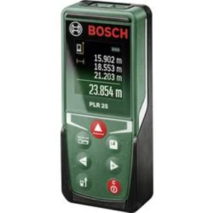 Laserový měřič vzdálenosti Bosch Home and Garden PLR 25 0603672501, max. rozsah 25 m
