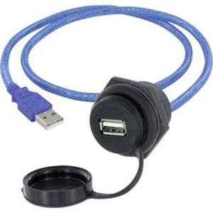 USB 2.0 zásuvka A vestavná zásuvka encitech 1310-1024-01 M30, 1 ks