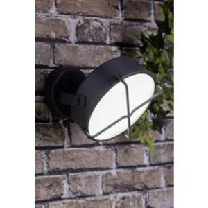 Venkovní nástěnné LED osvětlení Brilliant Nyx G96293/63, 12 W, N/A, antracitová