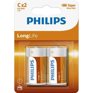 Baterie C Philips LongLife R14 L2B/10