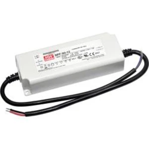 LED driver, napájecí zdroj pro LED konstantní napětí, konstantní proud Mean Well NPF-90D-54, 90 W (max), 1.67 A, 32.4 - 54 V/DC
