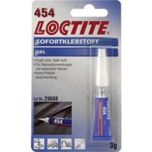 Vteřinové lepidlo GEL 3 G LOCTITE 454