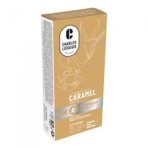 Kaffeekapseln geeignet für Nespresso® Charles Liégeois „Caramel“, 52 g, 10 Stk.