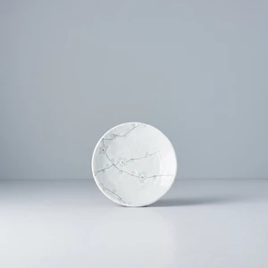 MADE IN JAPAN Malý okrúhly tanier White Blossom 13 cm