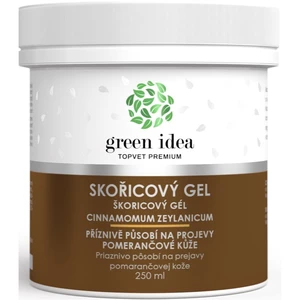 Green Idea Skořicový gel masážní gel 250 ml