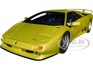 Lamborghini Diablo SE30 Giallo Spyder Yellow Metallic 1/18 Model Car by Autoart