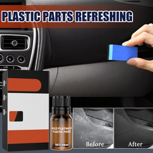 Eco-friendly Professional Dashboard Refreshing Decontamination Plastic Parts Refreshing with Buffing Pads Cleaning