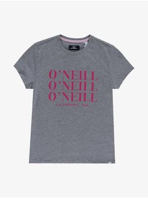 ONeill Šedé holčičí tričko O'Neill All Year - Holky