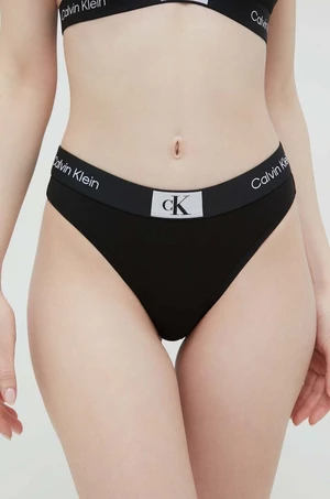 Kalhotky Calvin Klein Underwear černá barva, 000QF7222E