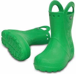 Crocs Kids' Handle It Rain Boot Grass Green 34-35