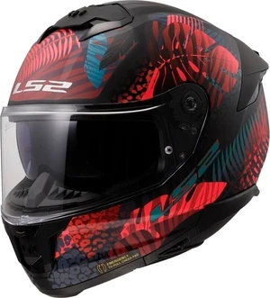 LS2 FF808 Stream II Jungle Matt Black/Pink/Blue XS Helm