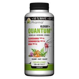 BIO PHARMA Quantum Klouby+ 6 složek 120+60 tobolek